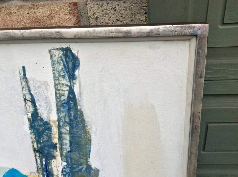 1960s Abstract by Noted New England Artist Harry Day In Good Condition In Palm Springs, CA
