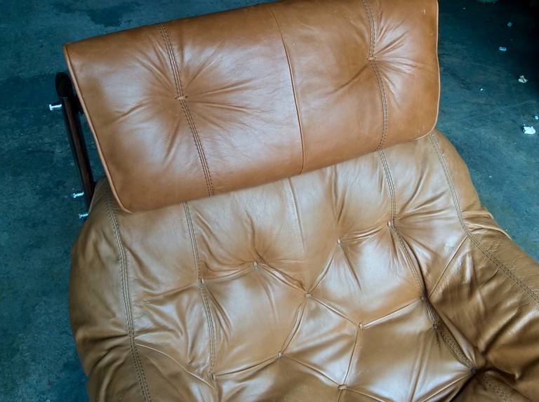 Percival Lafer Lounge Chair and Ottoman 1