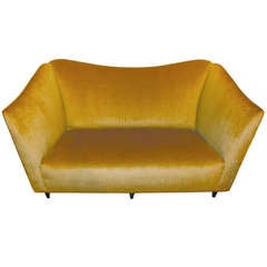 Hollywood Regency Loveseat