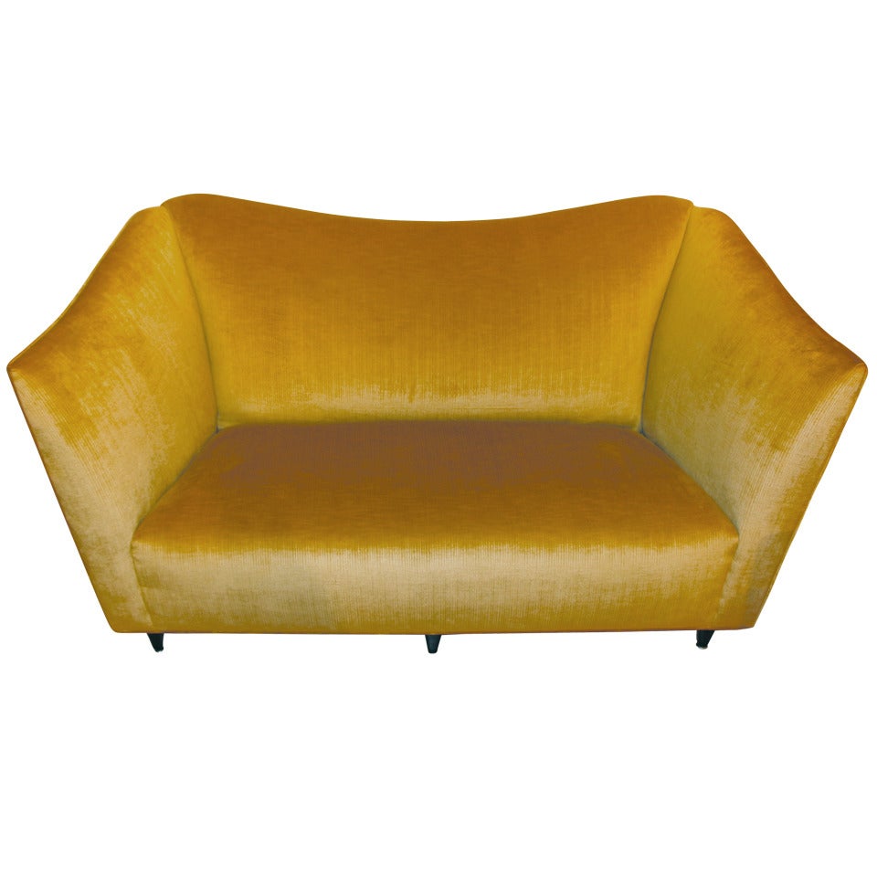 Hollywood Regency Loveseat