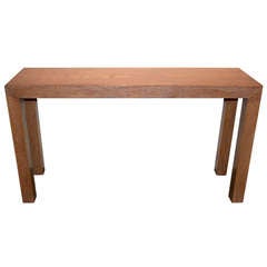 Cerused Oak Console 1