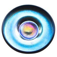 Vintage Iridescent glass bowl