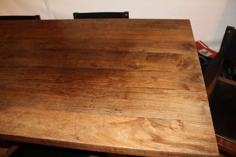 BDDW Walnut and Leather Set 1