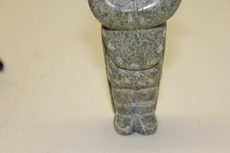 Canadian Two Eskimo Inuit Carvings Youtie Sudloo For Sale