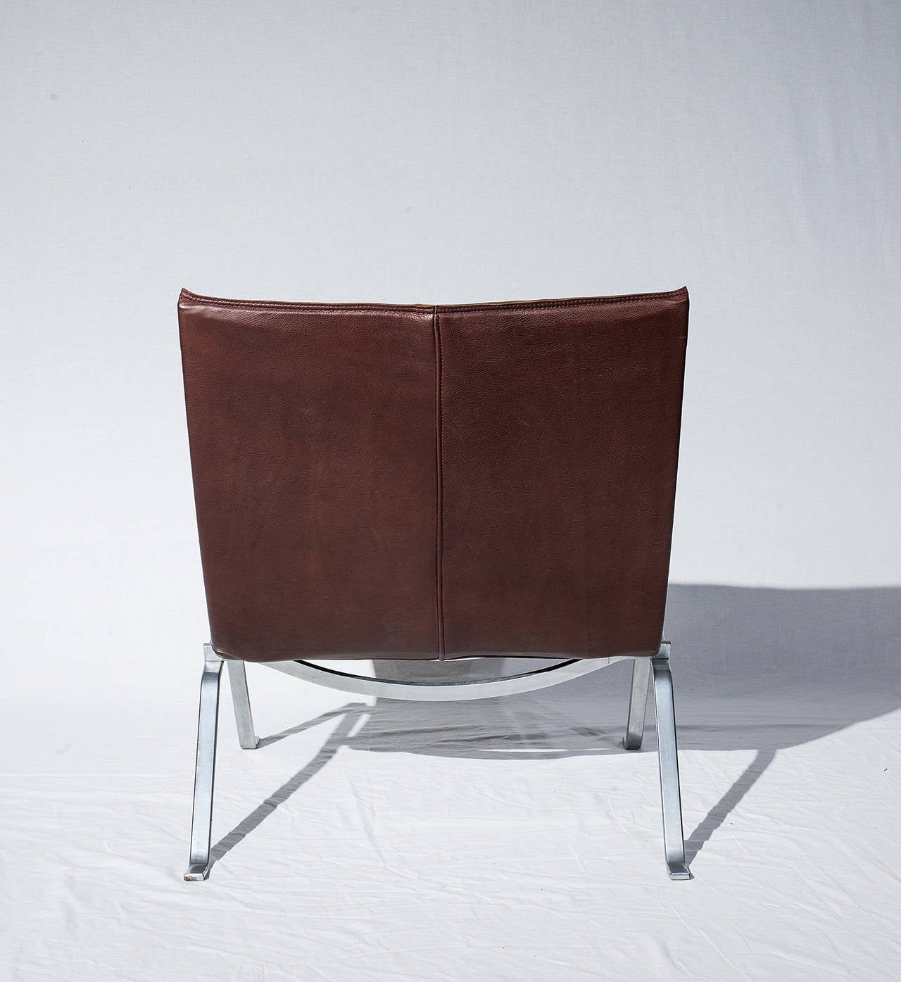 Danish Pair of Poul Kjaerholm PK22 Lounge Chairs