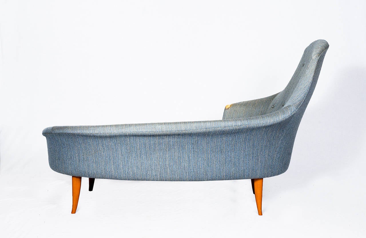 Kerstin Hörlin-Holmquist Chaise Longue In Good Condition In Los Angeles, CA