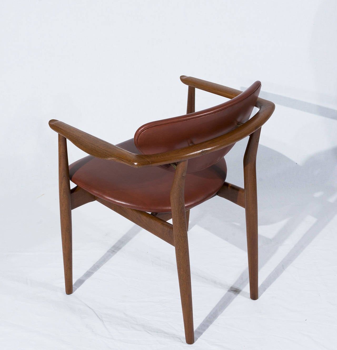 Finn Juhl NV 55 Armchair In Excellent Condition In Los Angeles, CA