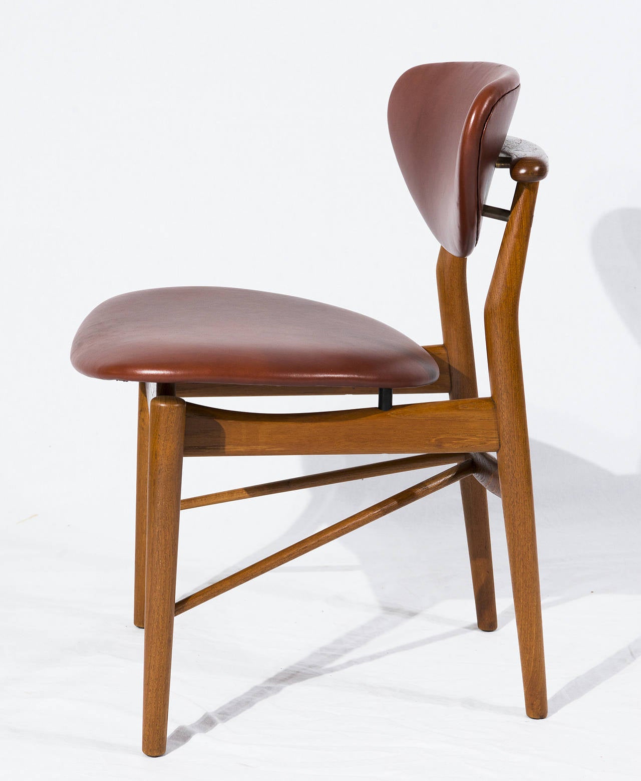 Scandinavian Modern Finn Juhl NV 55 Side Chair