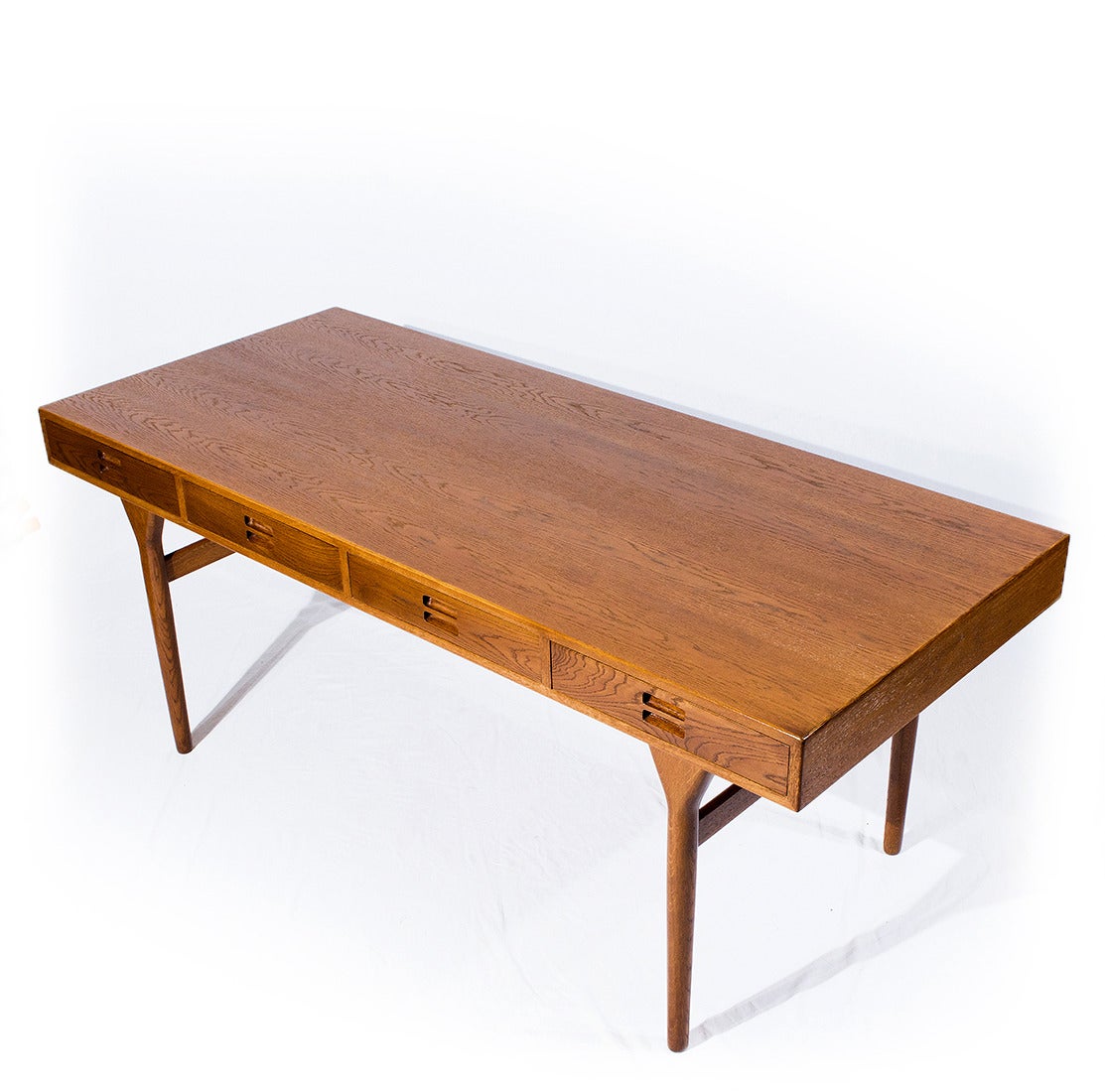 Nanna Ditzel Writing Desk Designed in 1958 and Produced by Soren Willadsen Mobelfabrik.