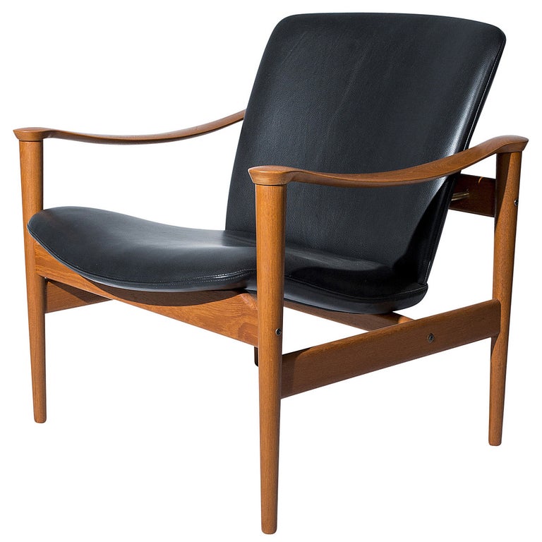 Fredrik Kayser Rosewood Lounge Chair at 1stDibs