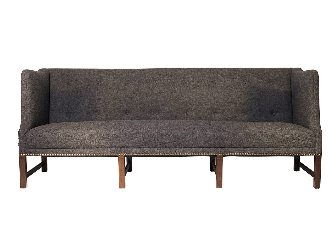 Ole Wanscher rosewood sofa designed in 1943 and produced 
by A. J. Iversen.   Store formerly known as ARTFUL DODGER INC