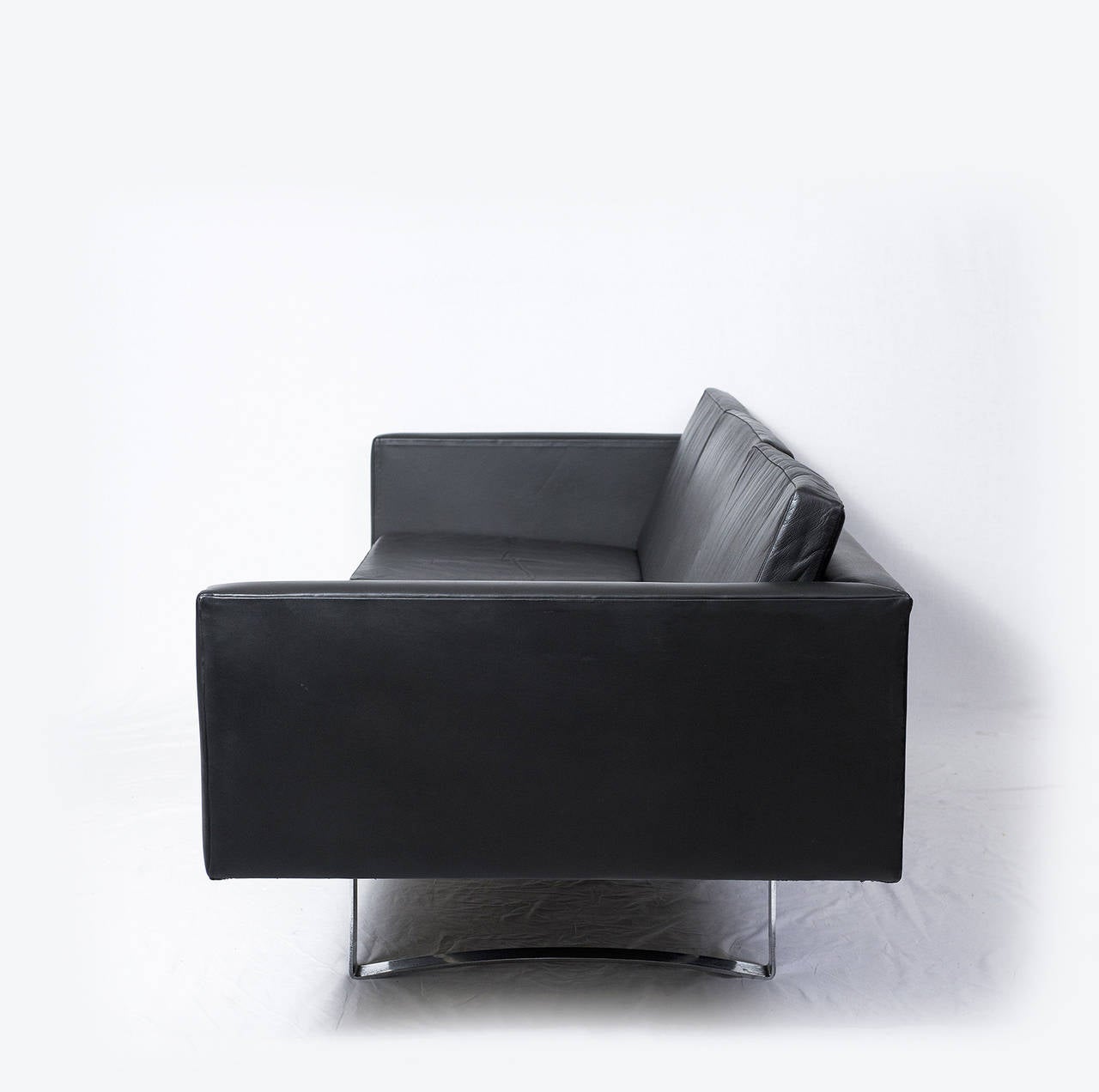 Danish Bodil Kjaer Leather Sofa