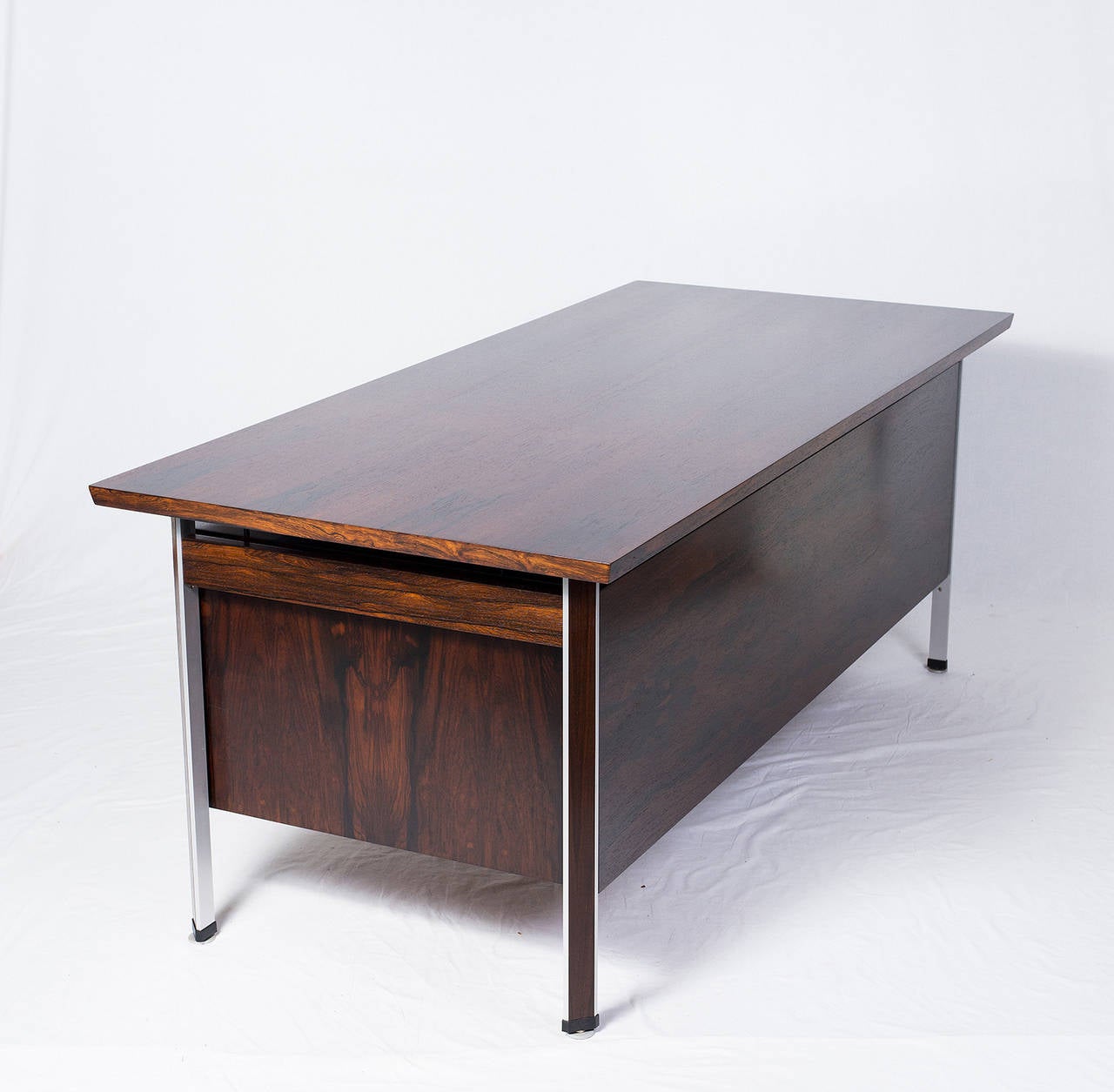 Danish Finn Juhl Rosewood Technocrat Desk