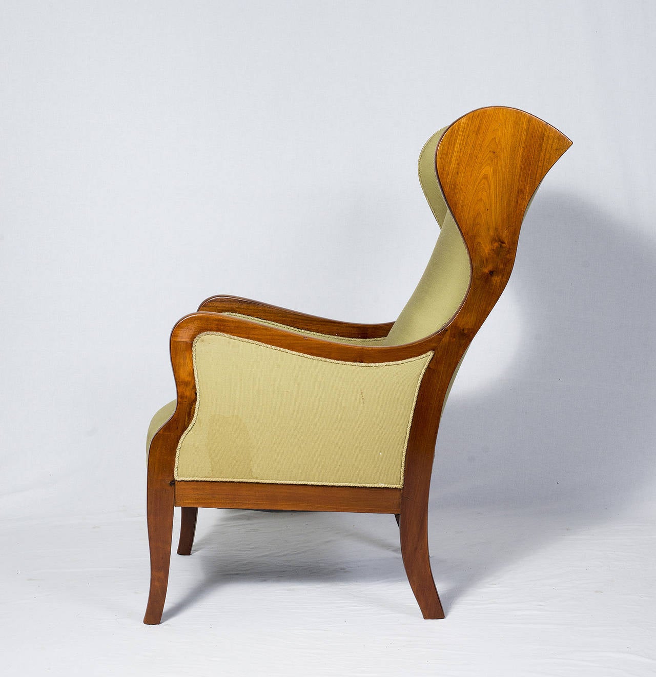 Frits Henningsen Wingback Armchair In Good Condition In Los Angeles, CA