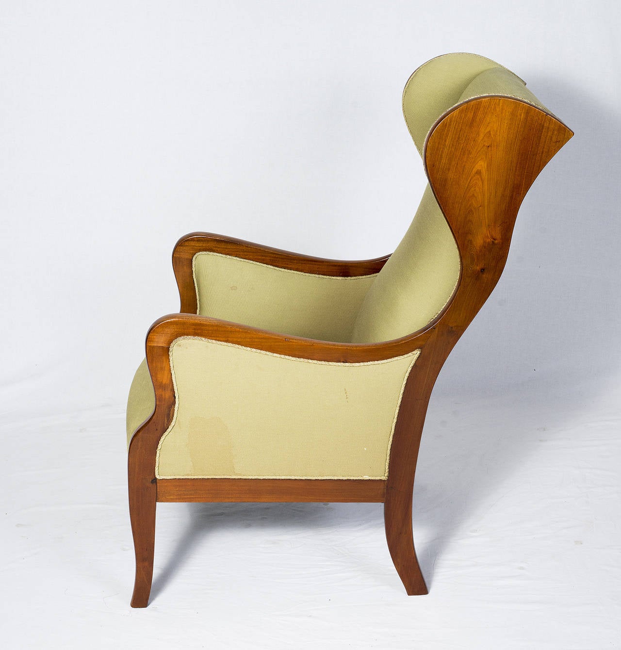 Mid-20th Century Frits Henningsen Wingback Armchair