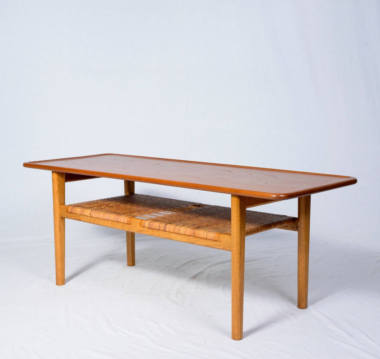 Hans Wegner AT-10 Coffee Table Designed in 1955 and Produced by Andreas Tuck
