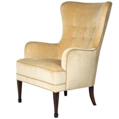 Frits Henningsen High Back Lounge Chair