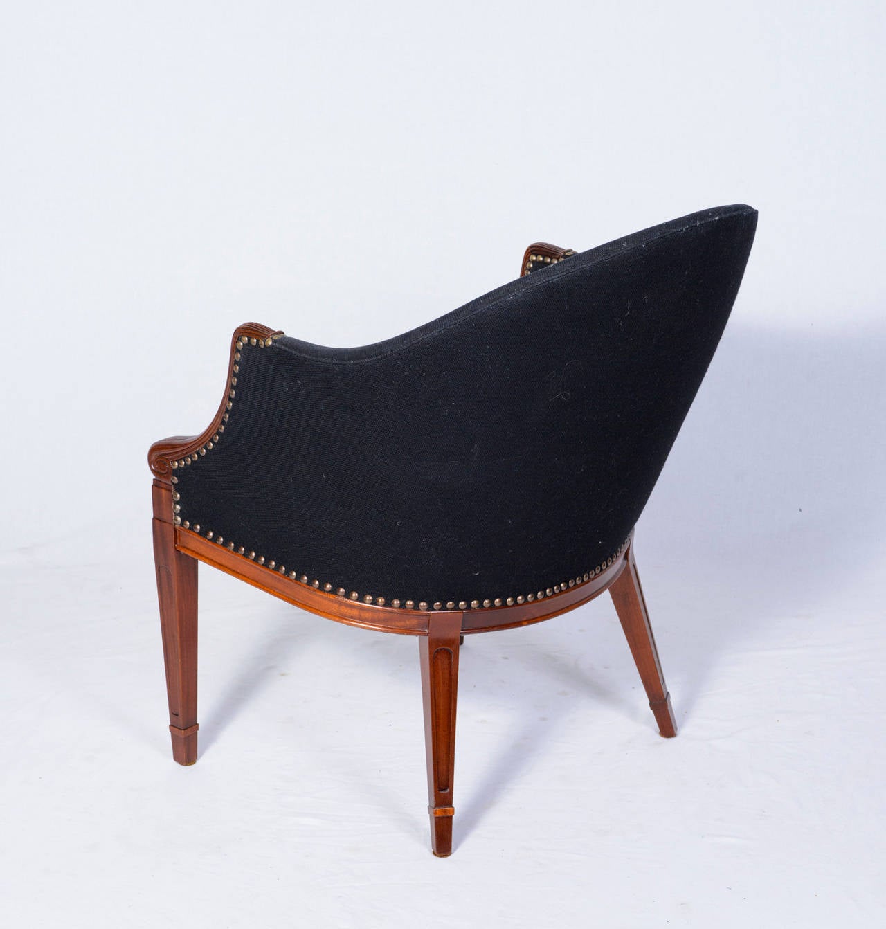 Mid-20th Century Pair of Frits Henningsen Lounge Chairs