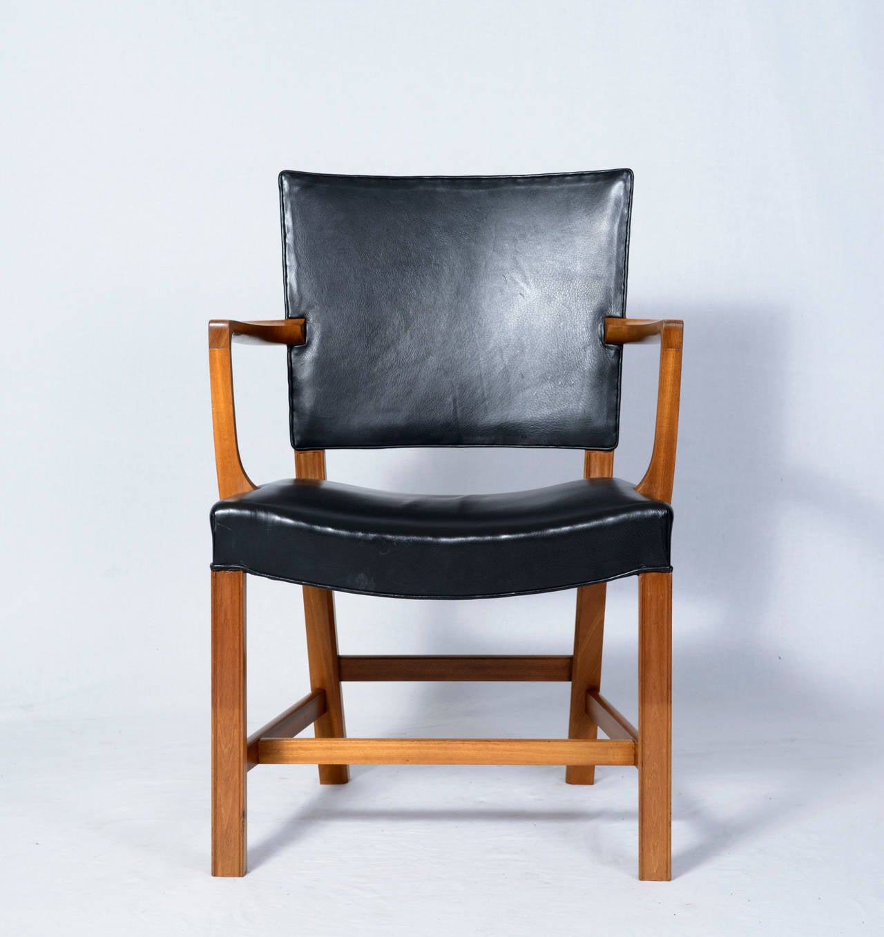 Kaare Klint armchair designed in 1927 and produced by Rud Rasmussen.