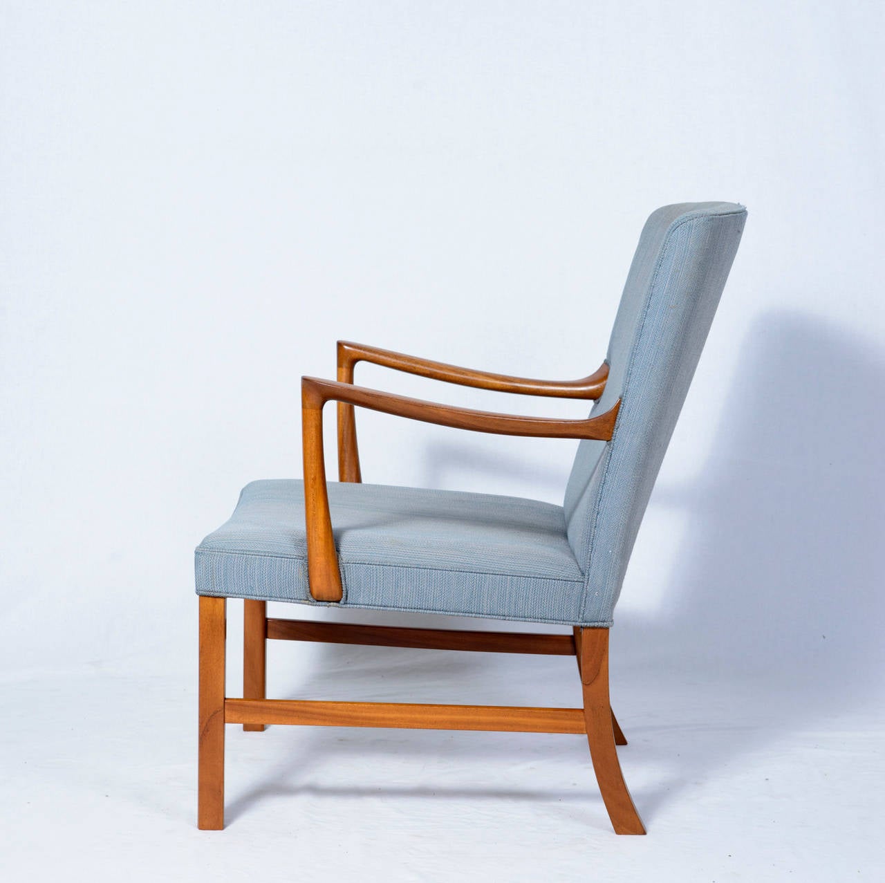 Pair of Ole Wanscher Lounge Chairs In Excellent Condition In Los Angeles, CA