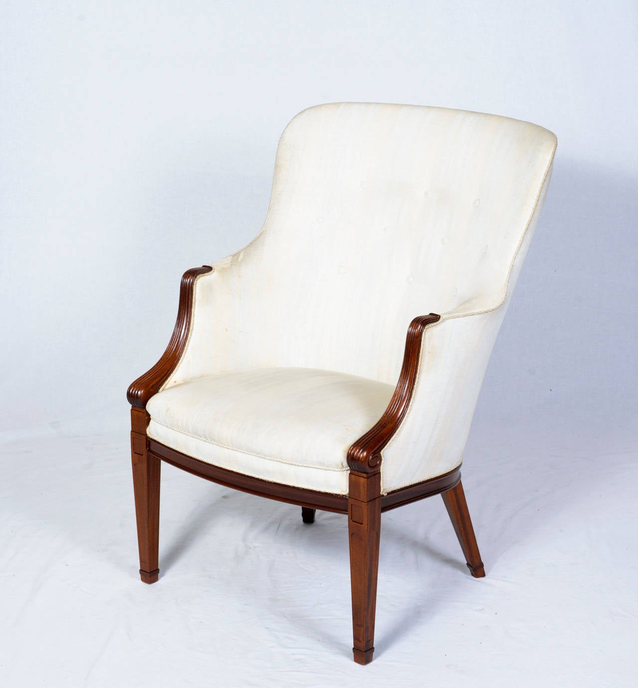Scandinavian Modern Frits Henningsen Lounge Chair