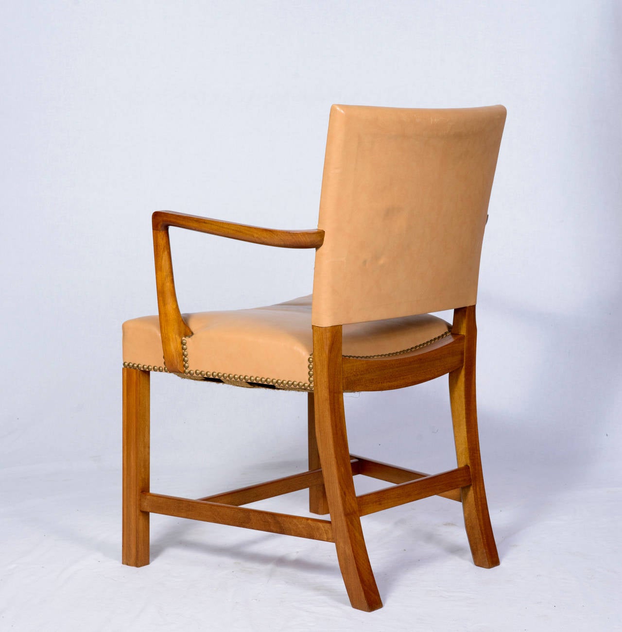Pair of Kaare Klint Armchairs In Excellent Condition In Los Angeles, CA