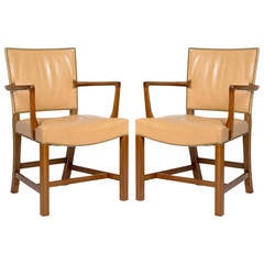 Pair of Kaare Klint Armchairs 10
