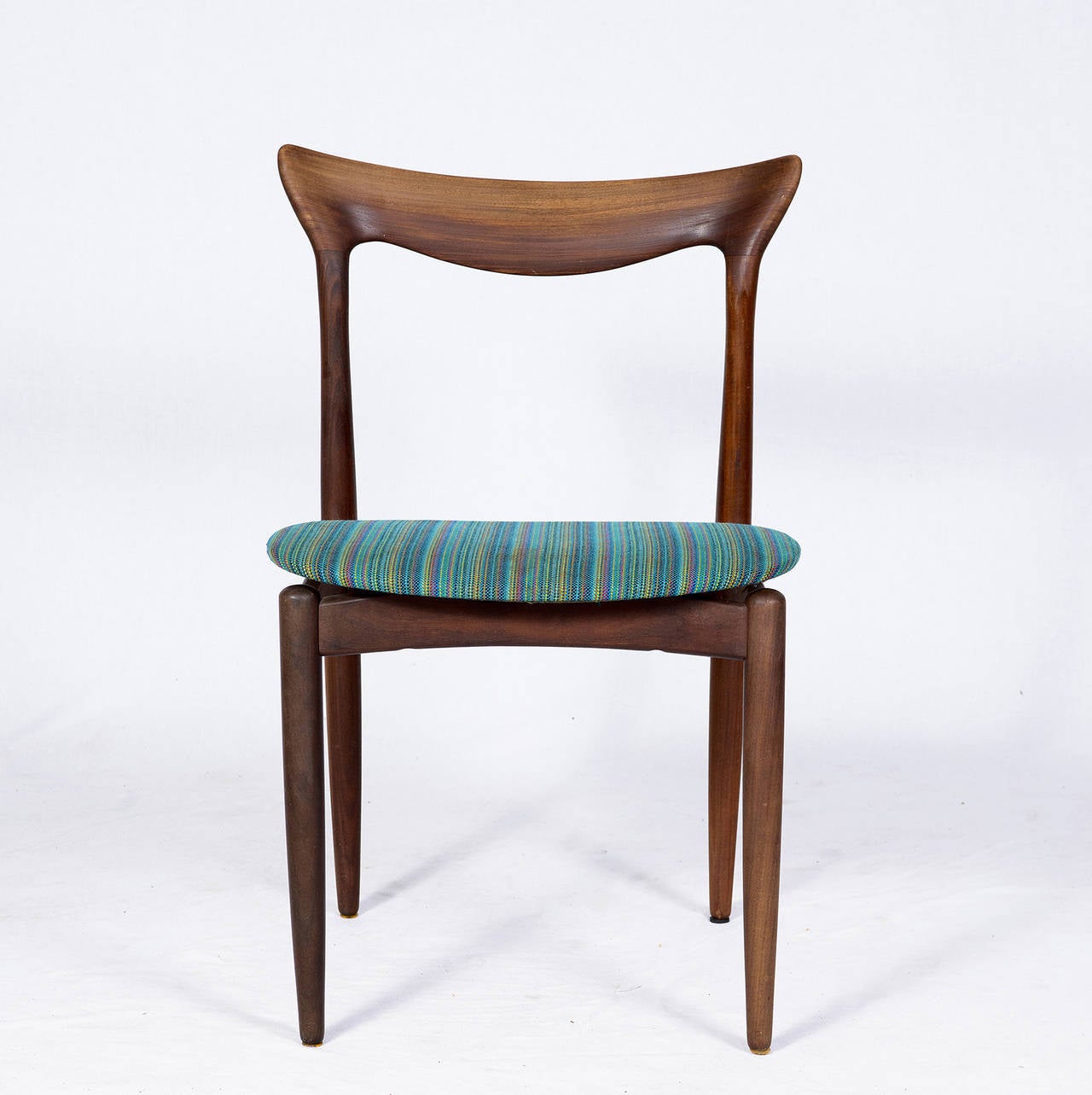 Scandinavian Modern Set of Four Danish Dining Chairs For Sale