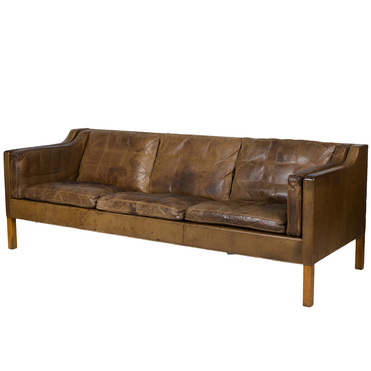Borge Mogensen Model #2213 Three-Seat Sofa