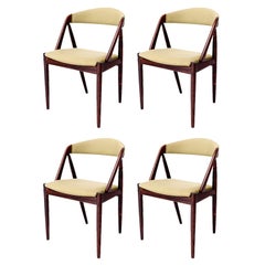 Set of 4 Rosewood Kai Kristiansen Dining Chairs