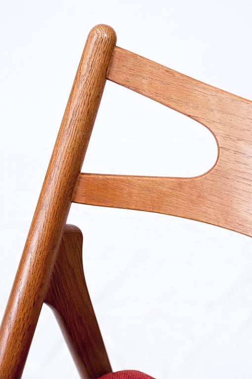 Milieu du XXe siècle Hans Wegner CH29 Chaise de salle à manger en vente