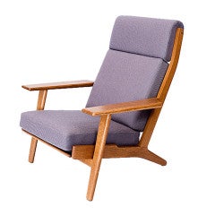 Hans Wegner GE290 High Back Armchair 5