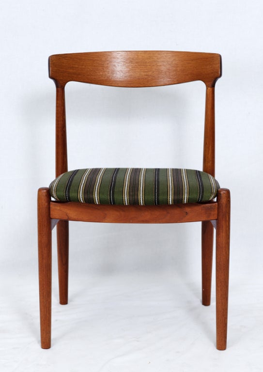 Set of Danish Dining Chairs.  Store formerly known as ARTFUL DODGER INC