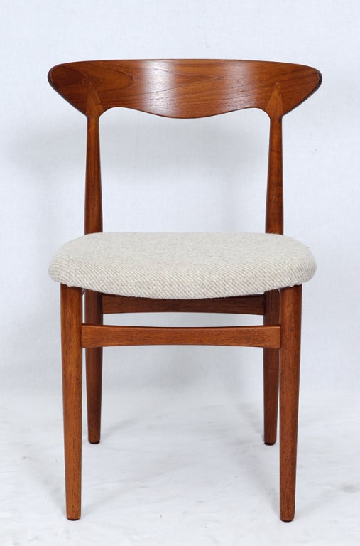 Set of 6 Christian Linneberg Dining Chairs.  Store formerly known as ARTFUL DODGER INC.  NOTE: I ONLY HAVE 4 OF THESE CHAIRS LEFT. 