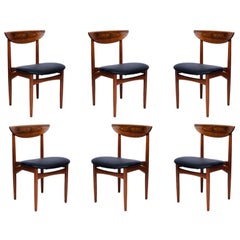 Set of 6 Rosewood Dining Chairs