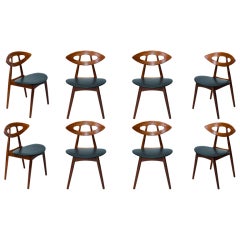 Set of 8 Ejvind A. Johansson Chairs