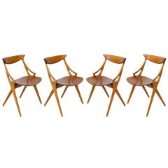 Set of 4 A. Hovmand Olsen Chairs