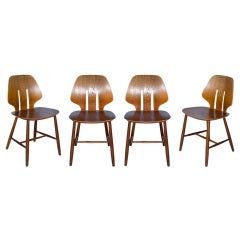 Set of 4 Ejvind A. Johansson Chairs 2