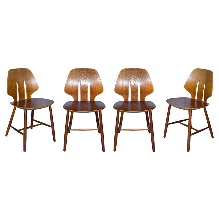 Set of 4 Ejvind A. Johansson Chairs