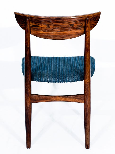 Mid-20th Century Set Of 4 Rosewood Dining Chairs