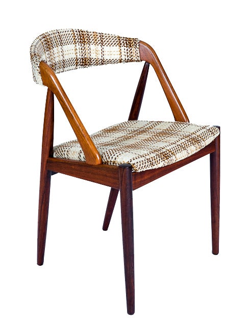 Danish Set Of 6 Rosewood Kai Kristiansen Dining Chairs