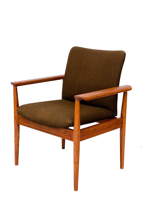 2 Finn Juhl „Diplomat“ Sessel (Skandinavische Moderne) im Angebot