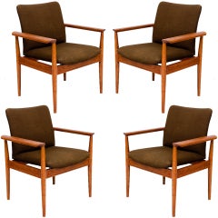 Finn Juhl "Diplomat" Armchairs 3