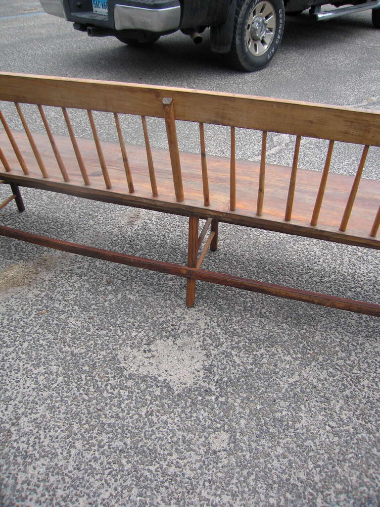 Long Simple Vintage Bench 2