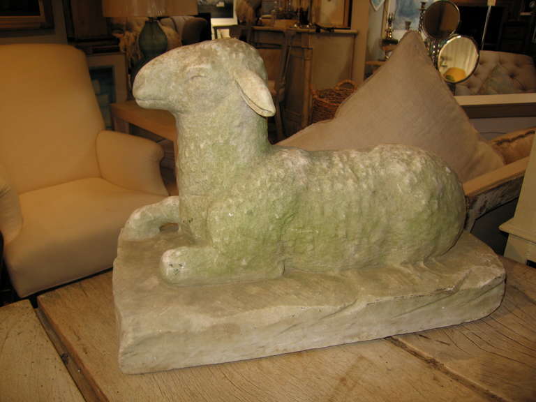 Charming Garden Lamb In Excellent Condition In Sag Harbor, NY