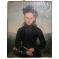Victorian Mourning Painting