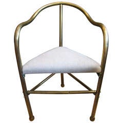 Stylish Vintage Austrian Corner Chair