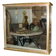 French Bronze Medicine Cabinet