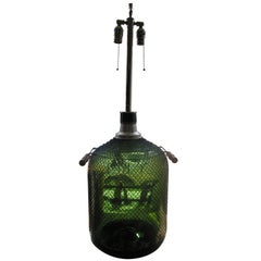Vintage Medical Bottle Lamp