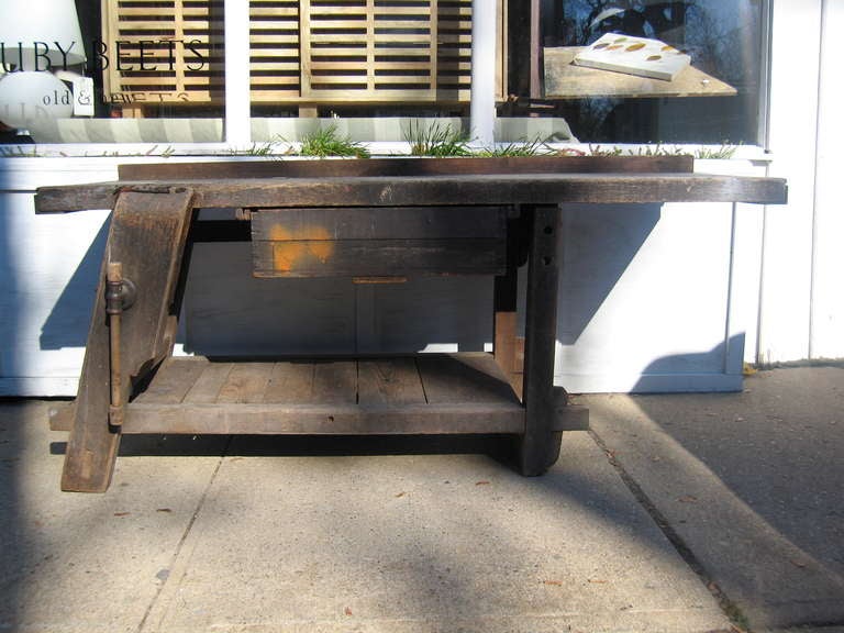 a primitive workbench